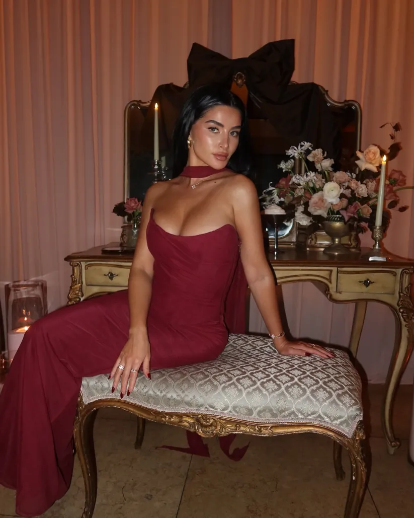 Women’s strapless bodycon maxi dress featuring a sleek, sculpting fit, clean straight neckline and floor-grazing length. Minimalist design flatters the waist and shoulders, ideal for weddings, galas or evening events paired with heels and a clutch.