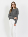Hazel Beige Wool-Blend Oversized Knit Sweater with relaxed silhouette, soft wool blend and warm beige tone. Features slightly dropped shoulders plus ribbed cuffs and hem. Effortless layering over jeans, tailoring or dresses for refined cold-season style.